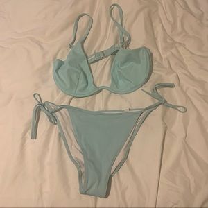 Target Shade and shore Bikini Mint Two Piece Swimsuit